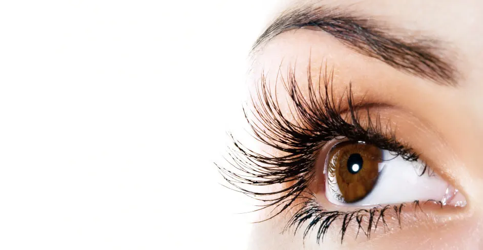 Eyelash extensions at Durbin Nail Spa