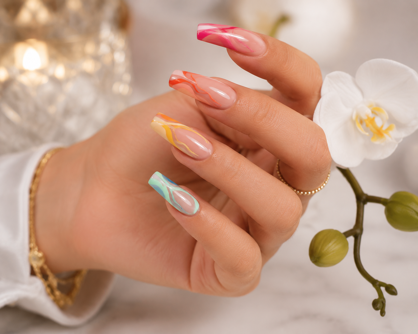 Nail design at Durbin Nail Spa